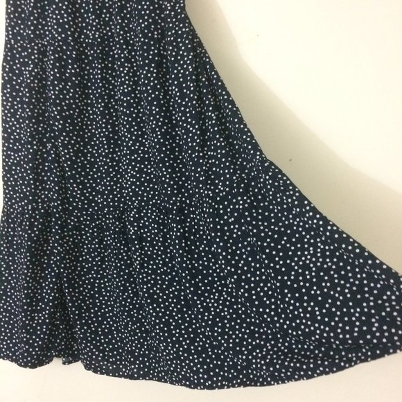 BeachLunchLounge Ramona Dot Print Maxi Skirt XL - Picture 4 of 10